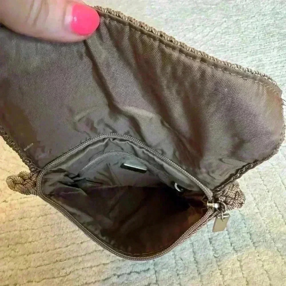 The Sak Crossbody Bag Crochet Braided Shoulder Strap Boho - Picture 4 of 7